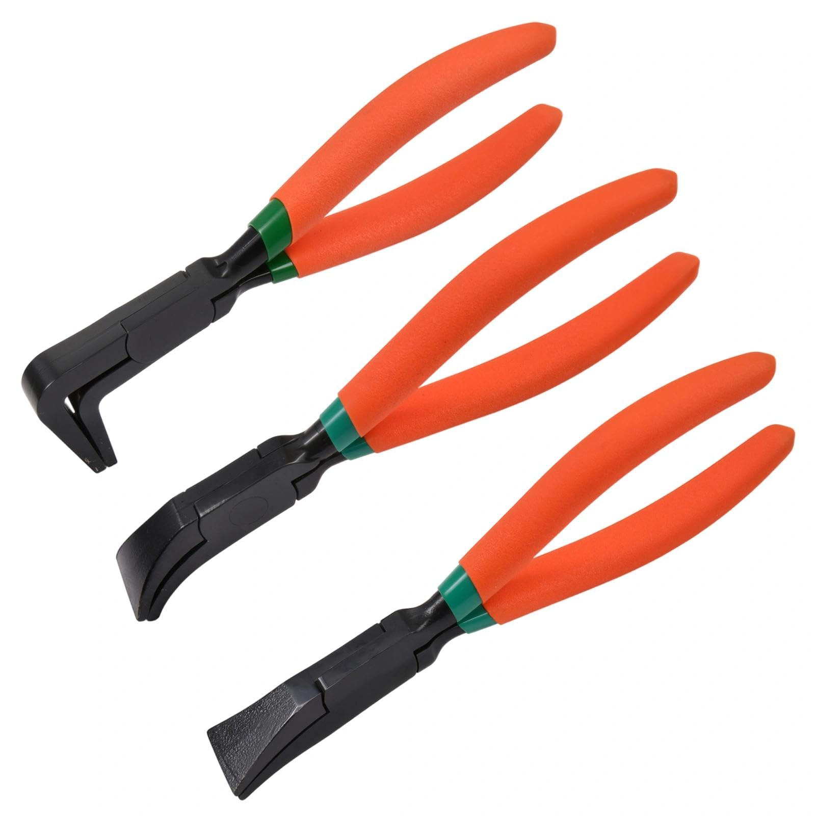 SPEEDWOX 3PCS 7 pouces sertisseuse à main en métal petite feuille de métal plieuse droite outils aplanissant forme sertisseuse à bord pinces à coudre avec poignée ergonomique pour Plier et aplanir