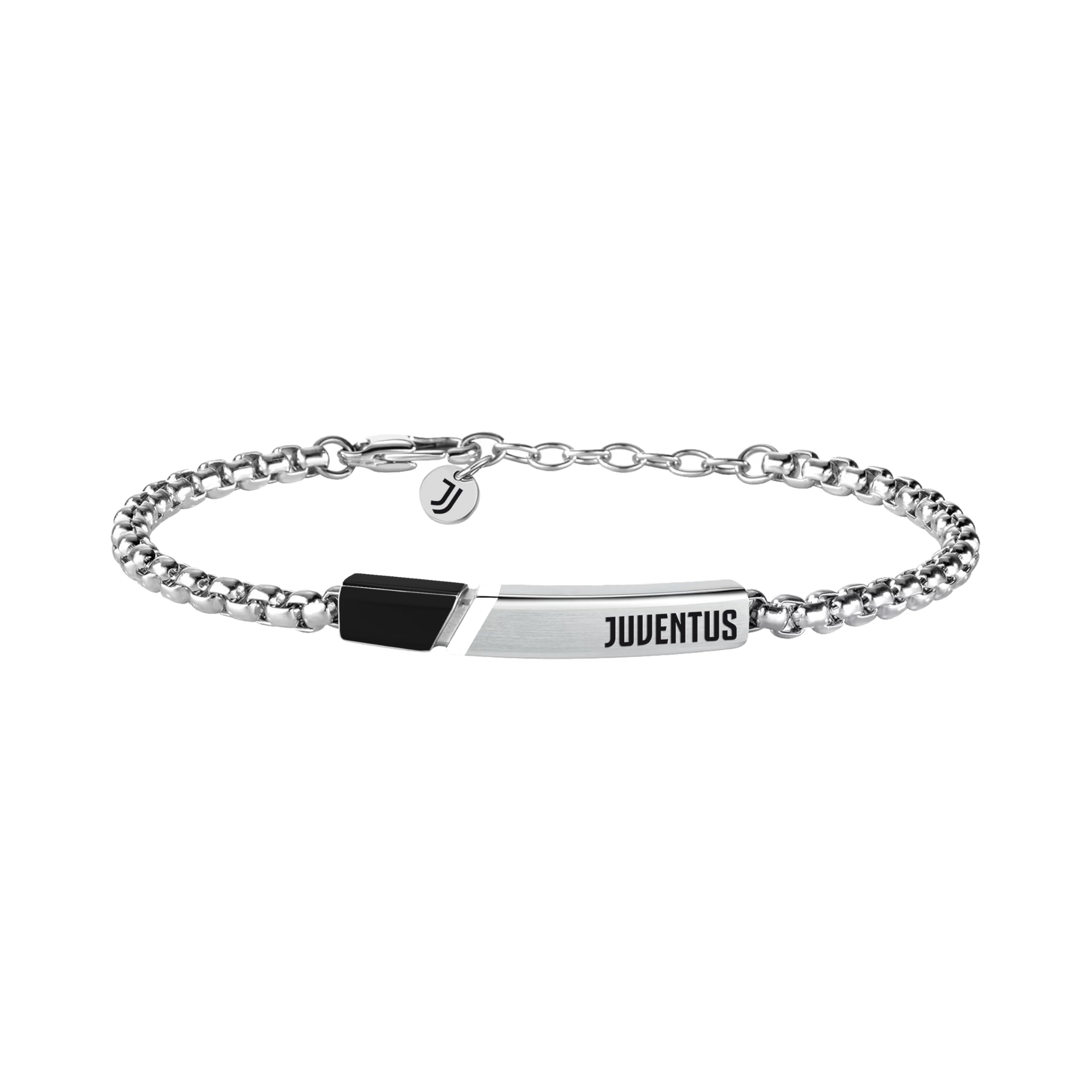 Clondo Bracciale Uomo Donna Juventus in Acciaio – Collezione Ufficiale Calcio – Accessorio Elegante e Sportivo con Logo – Idea Regalo per Tifosi – Vari Modelli Disponibili