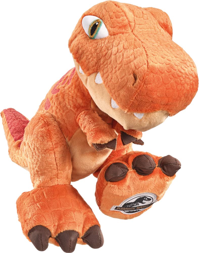 Jurassic World T-Rex Plüschfigur, 30 cm – Original Universal Charakter, Schmidt Spiele