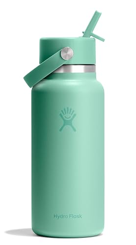 Hydro Flask 32 oz Wide Mouth with Flex Straw (Mermaid Green)