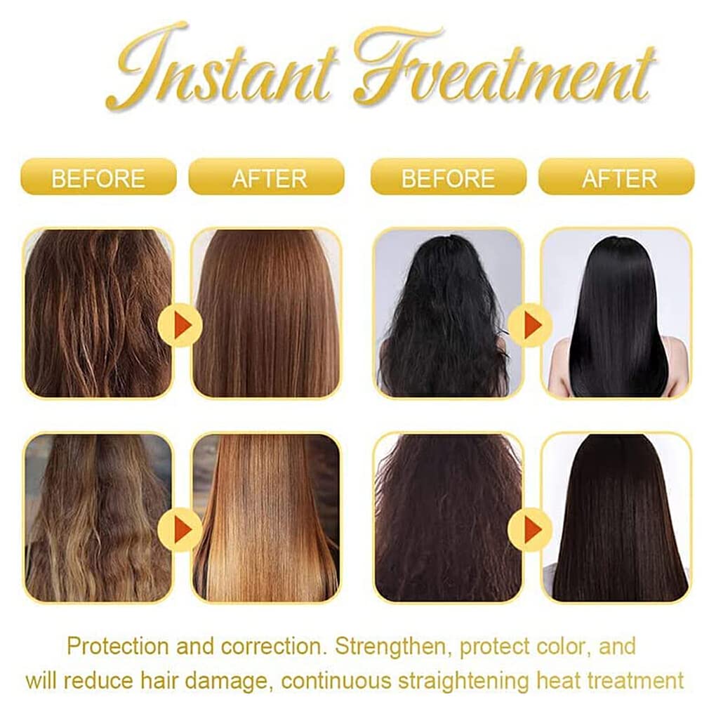 Crema para alisar el cabello rizado alisador portátil nutritivo