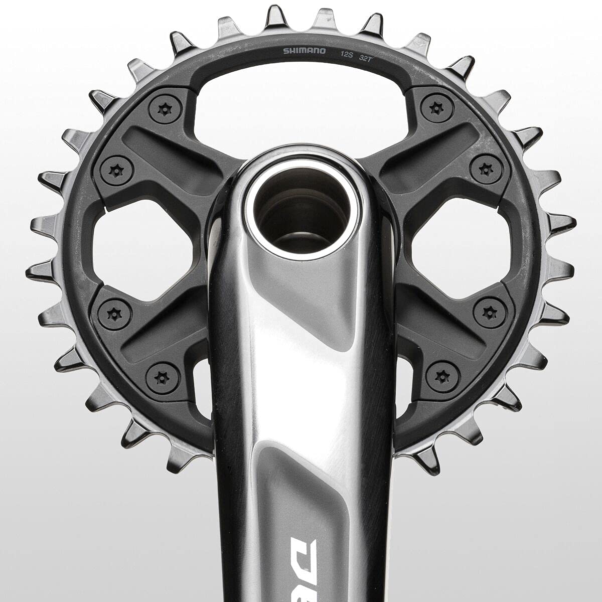 SHIMANO Deore 12 FC-M6130 - Guarnitura nera, 170 mm/32T