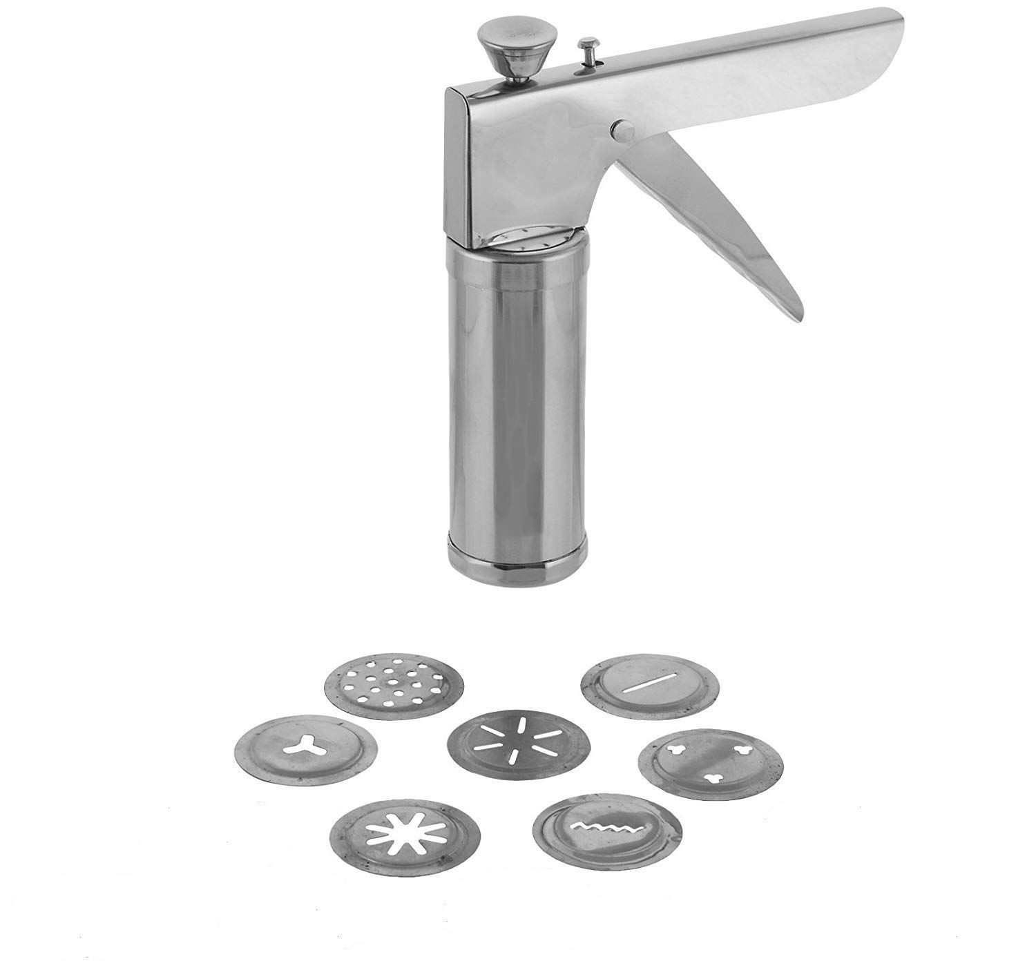 Stainless Steel Kitchen Press Set, Silver (Kitchen_Press) Amazon.in