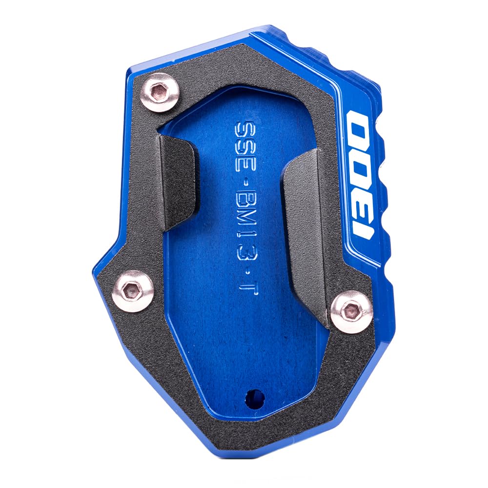 Moto Accessori per R1300GS R 1300 GS R 1300GS 2024 2025 gs1300 GS 1300 Piastra Supporto Laterale Estensione Cavalletto Moto in CNC Alluminio (Blu)