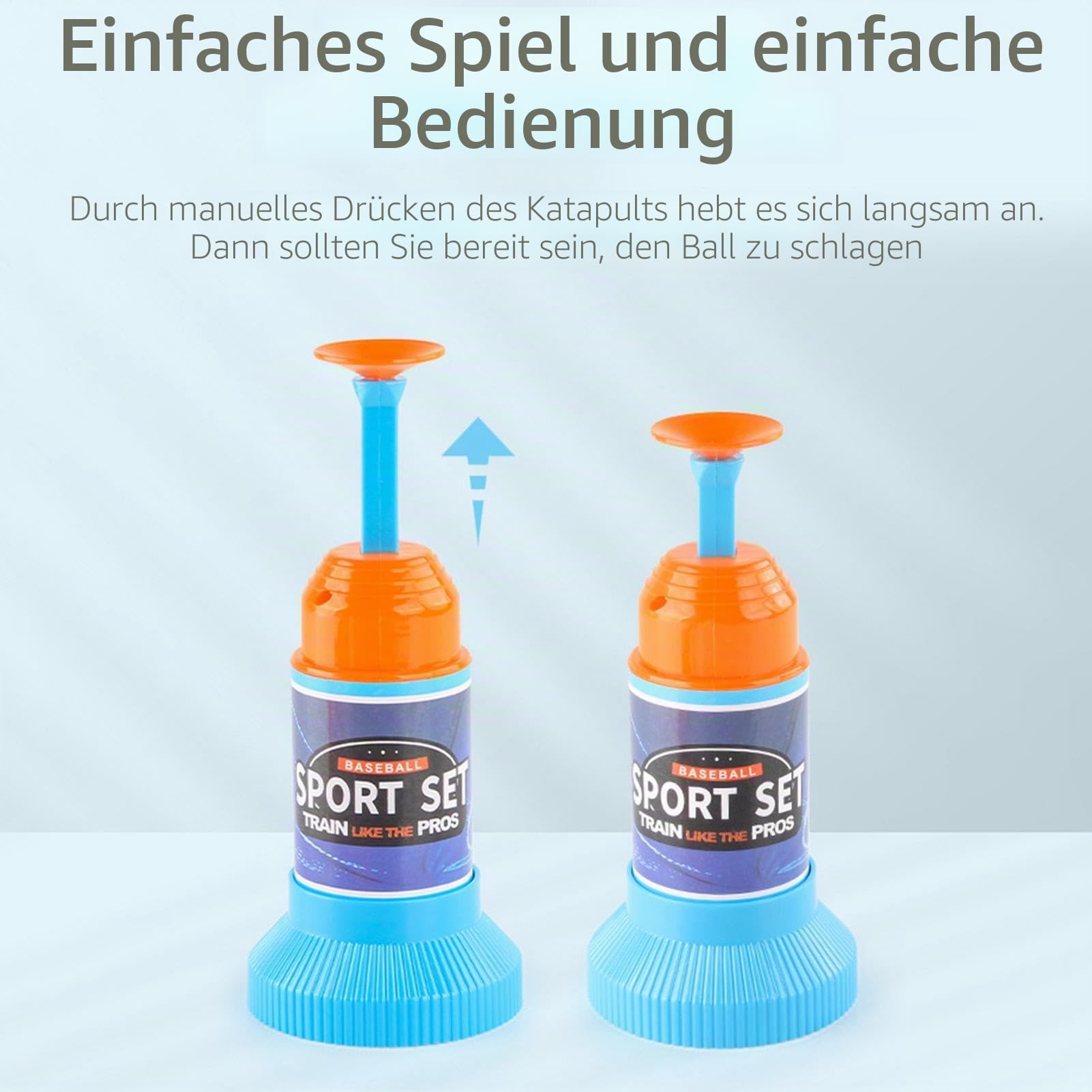 T Ball Set Für Kleinkinder - Kinder Baseball -T -Shirt Mit Fledermaus Und Stand | Batting -Übungsspiel Mit Pitching Machine, Outdoor Backyard Tee Ball Starter -Set Für jungenn Und Mädchen Alter 3+