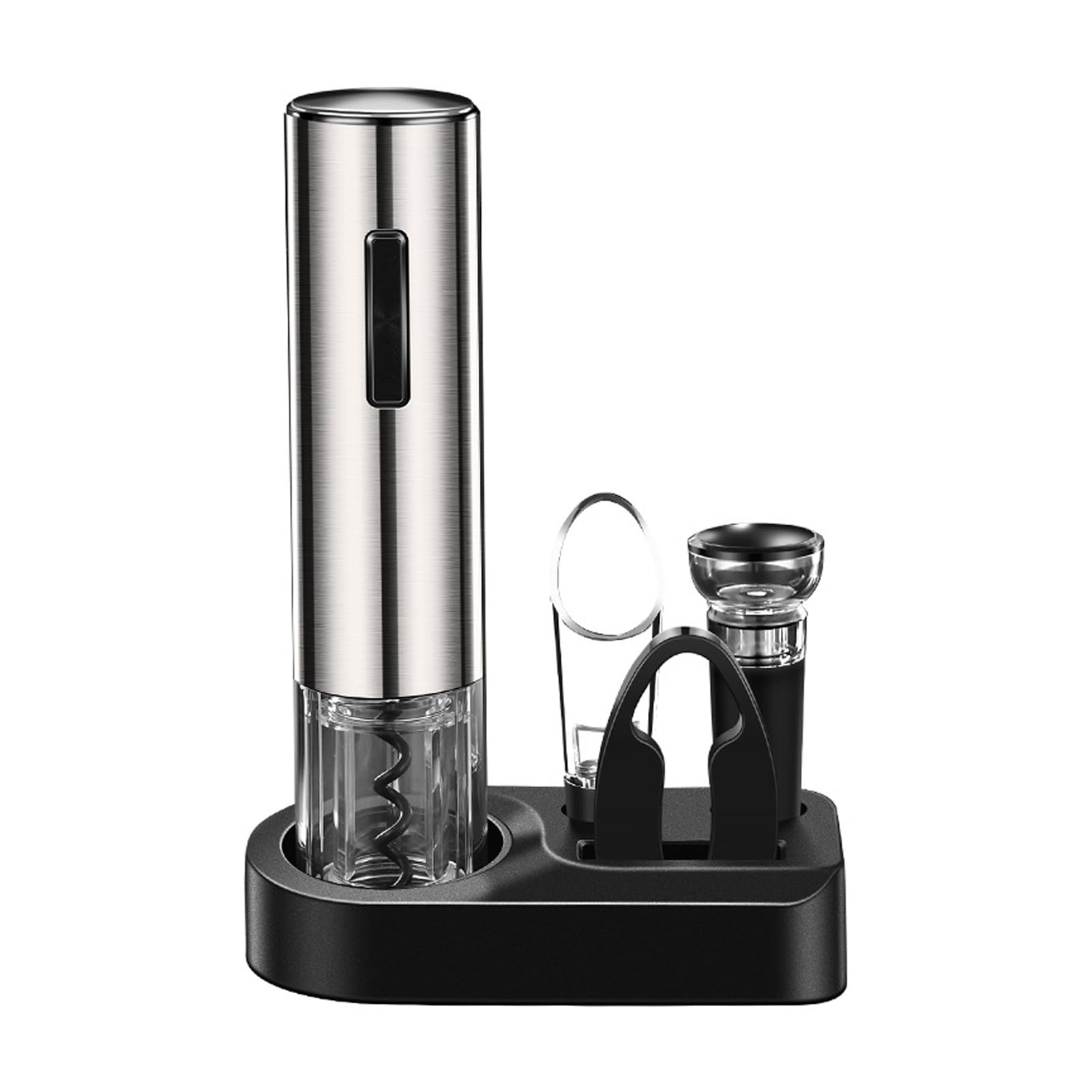 Cordless Electric Wine Opener Pro with Type-C Fast Charge, 70+ Bottle Opener Kit Including Aerator & Foil Cutter, Stainless Steel Bar Essentials for Home, Restaurants