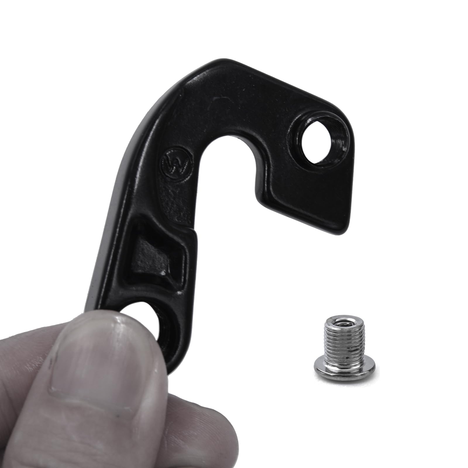 Forcellino deragliatore 65 Dropout compatibile con Specialized Ariel, BigHit, Camber, Carve, Crosstrail, Enduro, Epic, Hardrock, Rockhopper, Sirrus, Stumpjumper - CNC in lega di alluminio