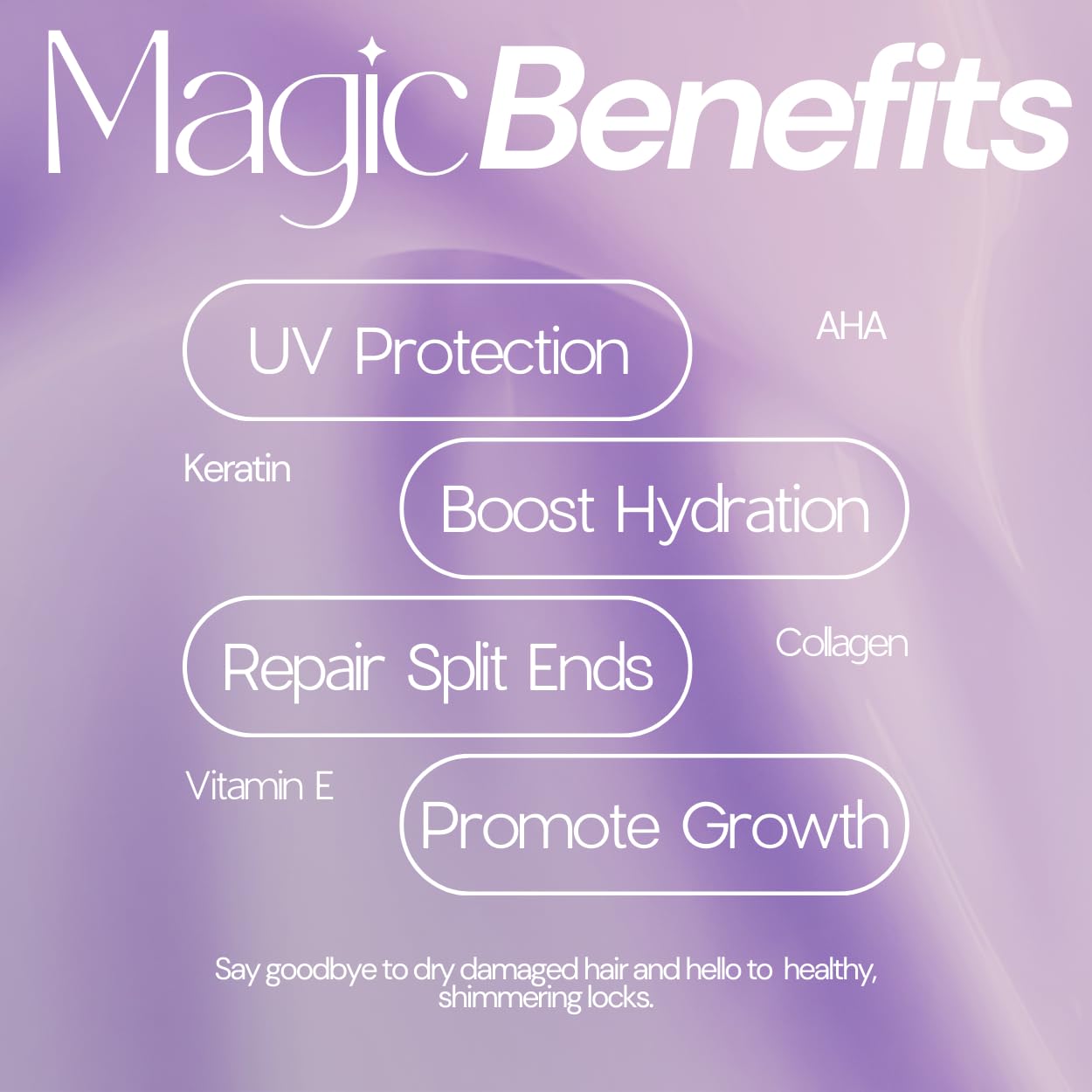 SIMPLY SMOOTH Xtend Keratin Magic Potion Conditioner Daily Conditioner Restore & Repair Dry, Damaged, Depleted Hair Hydrate & Create Soft, Healthy Hair For All Hair Types 8.5 Fl Oz