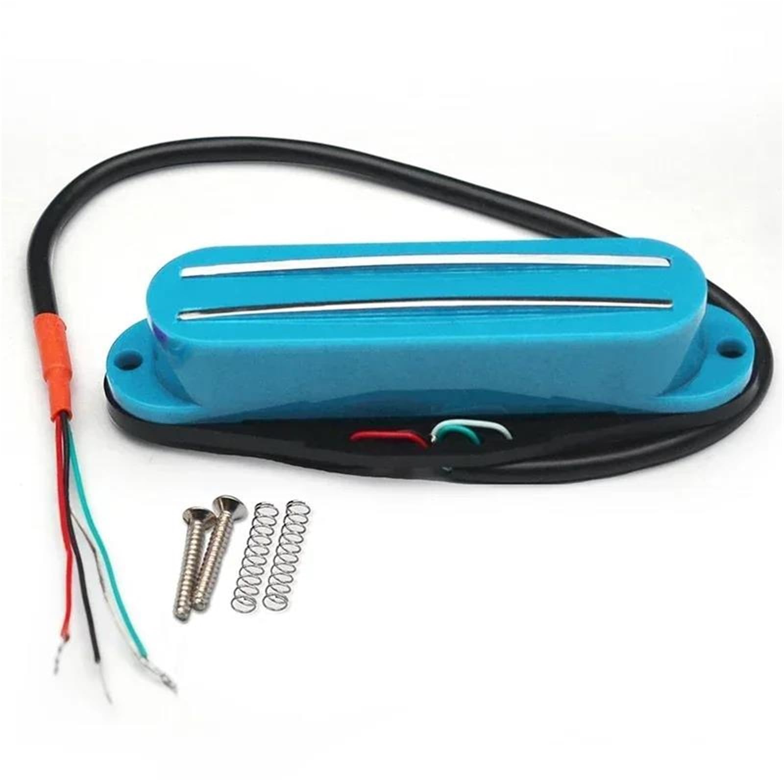 Ricambi Per Pickup Di Chitarra Elettrica Pickup Mini Humbucker Alnico 2 | Con dimensioni a bobina singola Pickup con suddivisione della bobina in uscita da 9K a 4 conduttori(Sky Blue)