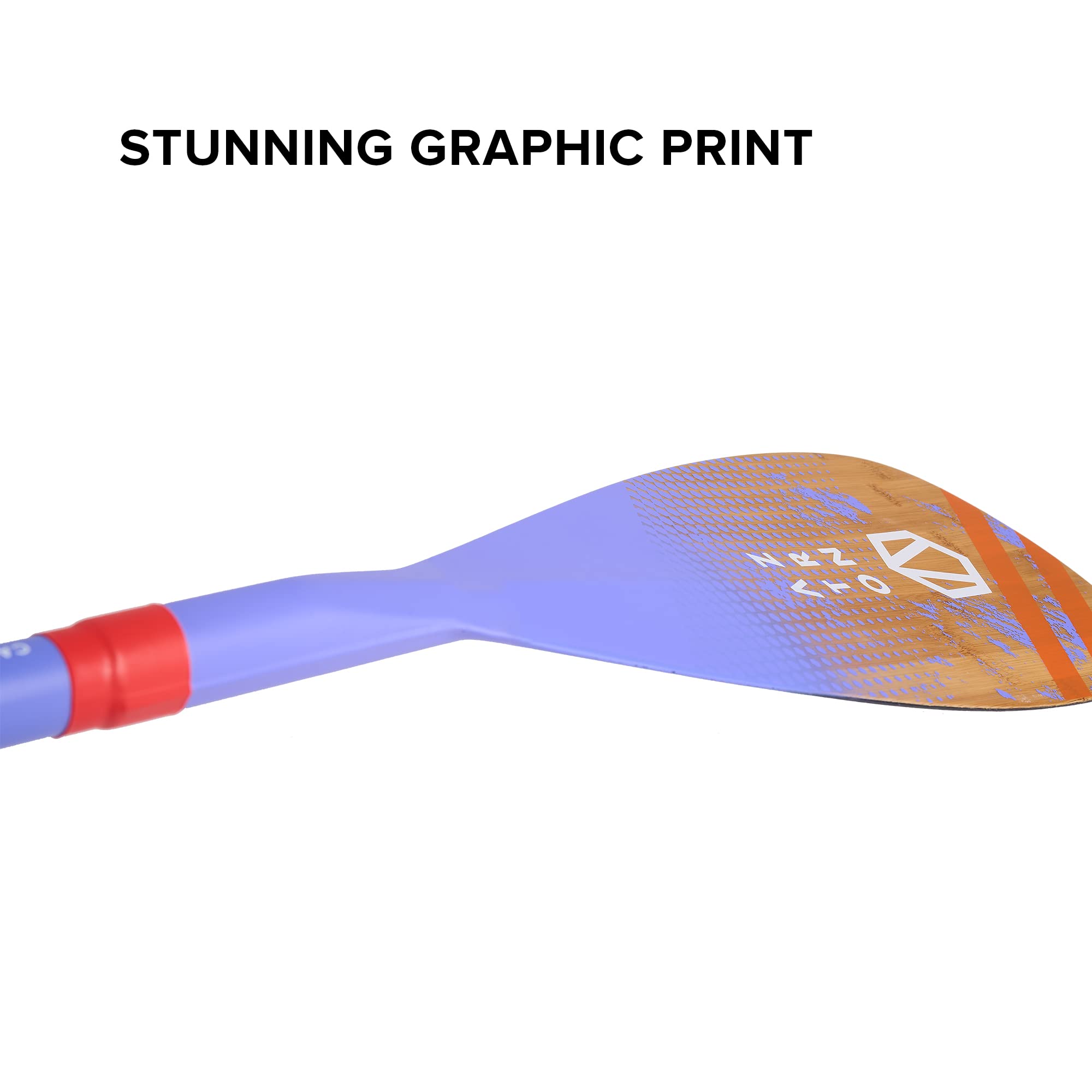 AZTRON Phase Bamboo Carbon 3-Section Paddle