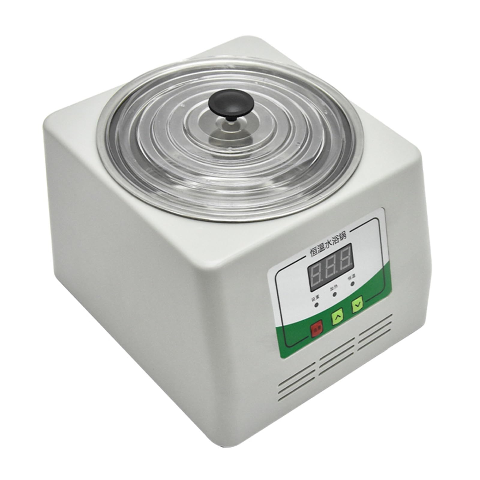 KUMIAN Water Bath, Digital Constant Temperature Water Bath Hot Water Bath Single Hole Microcomputer Controlled Laboratory Water Bath Laboratory Equipment,for Chemical Biological Experiment