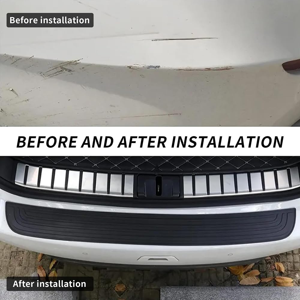LHLUCKY Rear Bumper Protector Sticker For MG 3 Hybrid (2024-2025