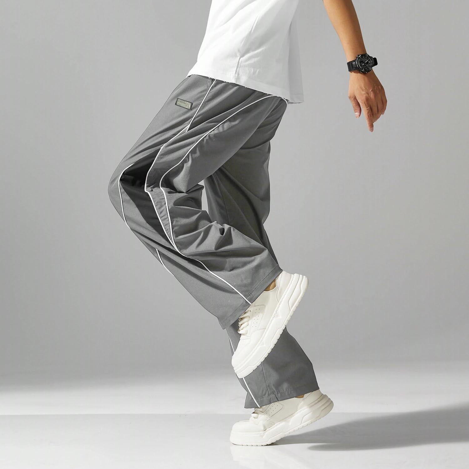 Lymio TP-79-82 - Pantalones deportivos para hombre con aspecto elegante