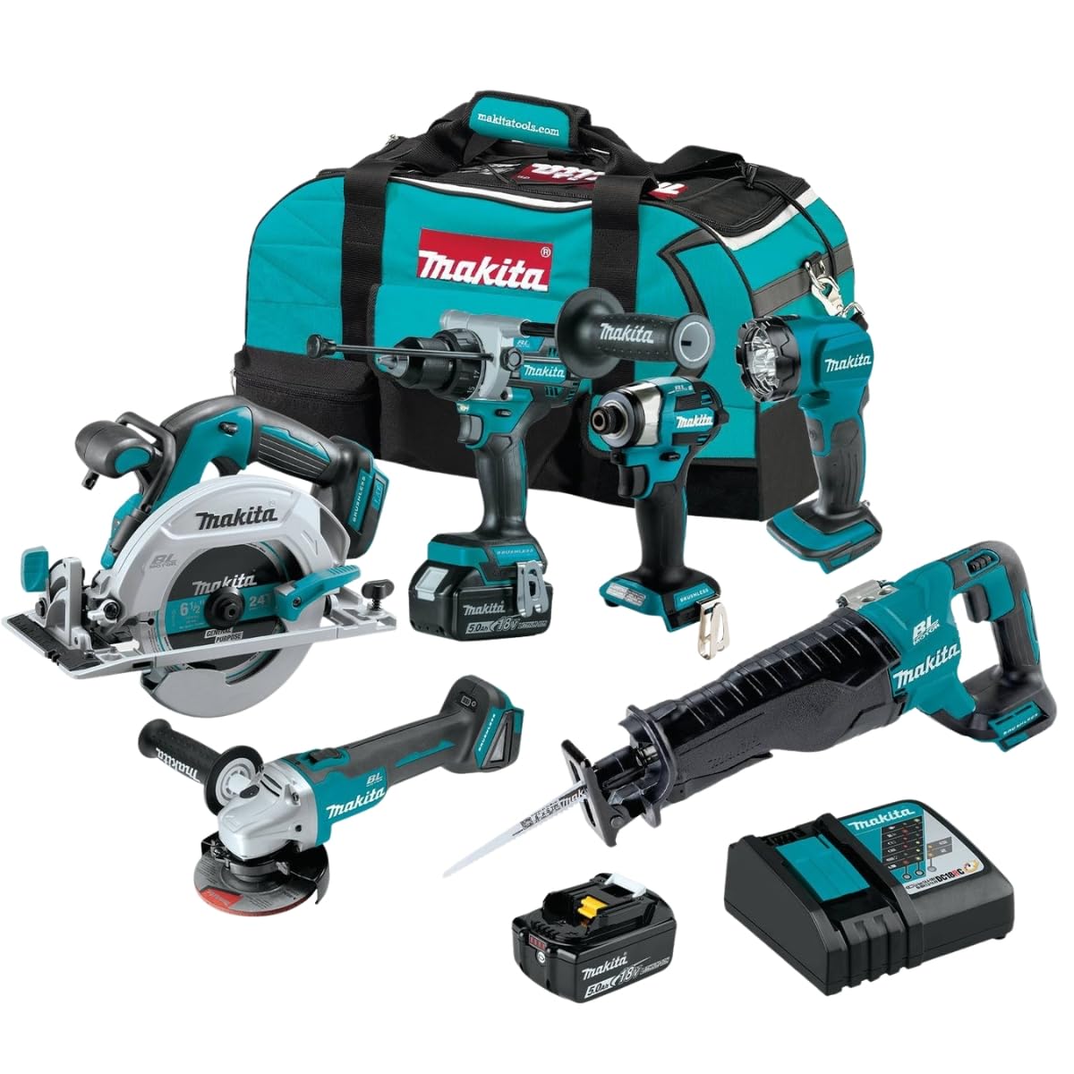 XT617T 18V LXT Lithium‑Ion Cordless 6‑Piece Combo Kit