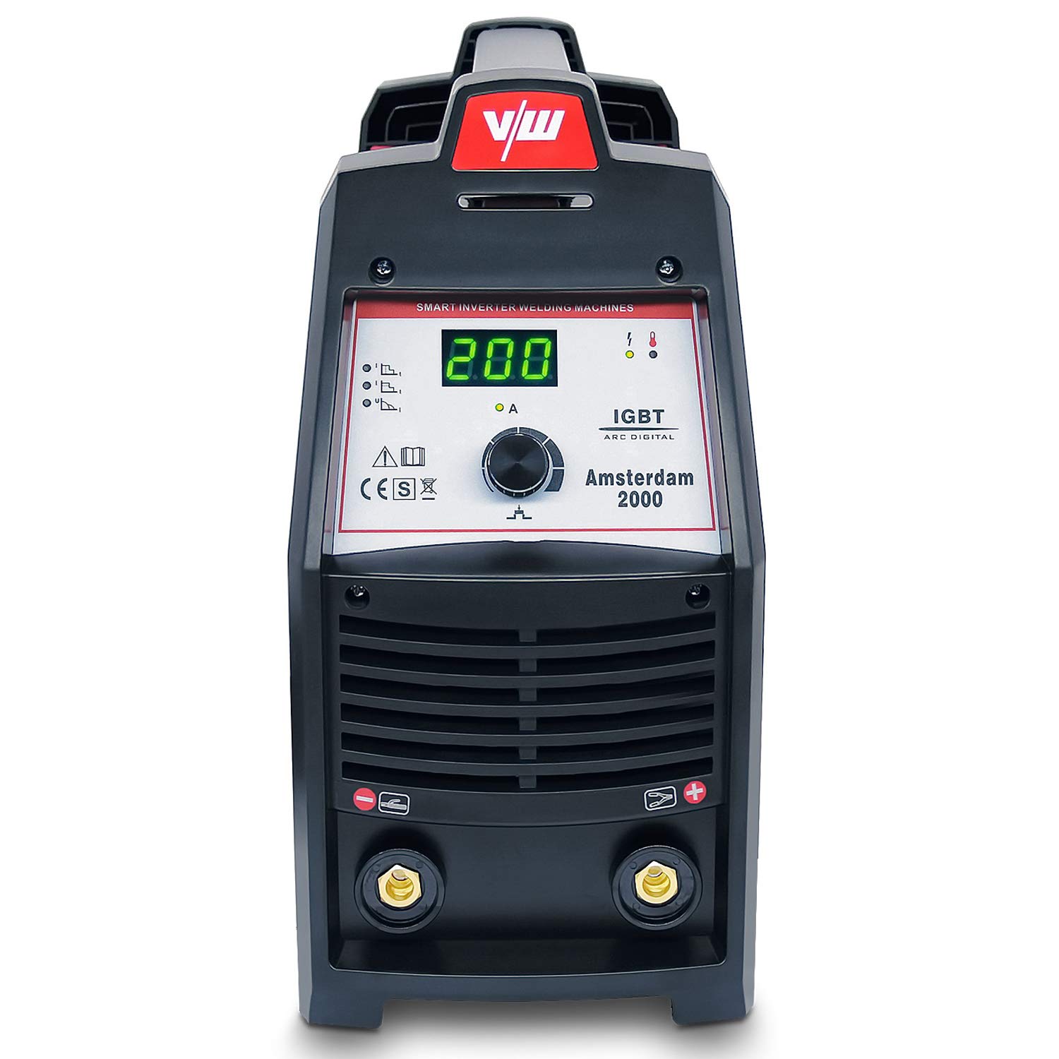 Elektrode-lasapparaat - Inverter-lasapparaat - Elektrode-inverter - ARC Welder - Instapmodel | 200A - IGBT - MMA - ARC Amsterdam 2200 van Vector Welding Elektrode-lasapparaat - Inverter-lasapparaat - Elektrode-inverter - ARC Welder - Instapmodel | 200A - IGBT - MMA - ARC Amsterdam 2200 van Vector Welding