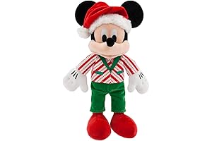 Disney Store Official Mickey Mouse 2023 Edition Holiday Plush- A Christmas Must-Have