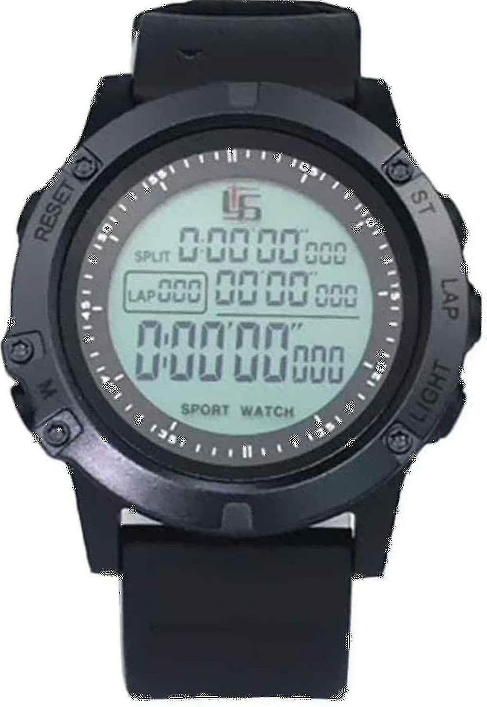 JOYHAPPST Football Referee Watch With Timer, Timer, Night Light, Countdown, Stopwatch, Sports Teacher Game, Big Dial (black)