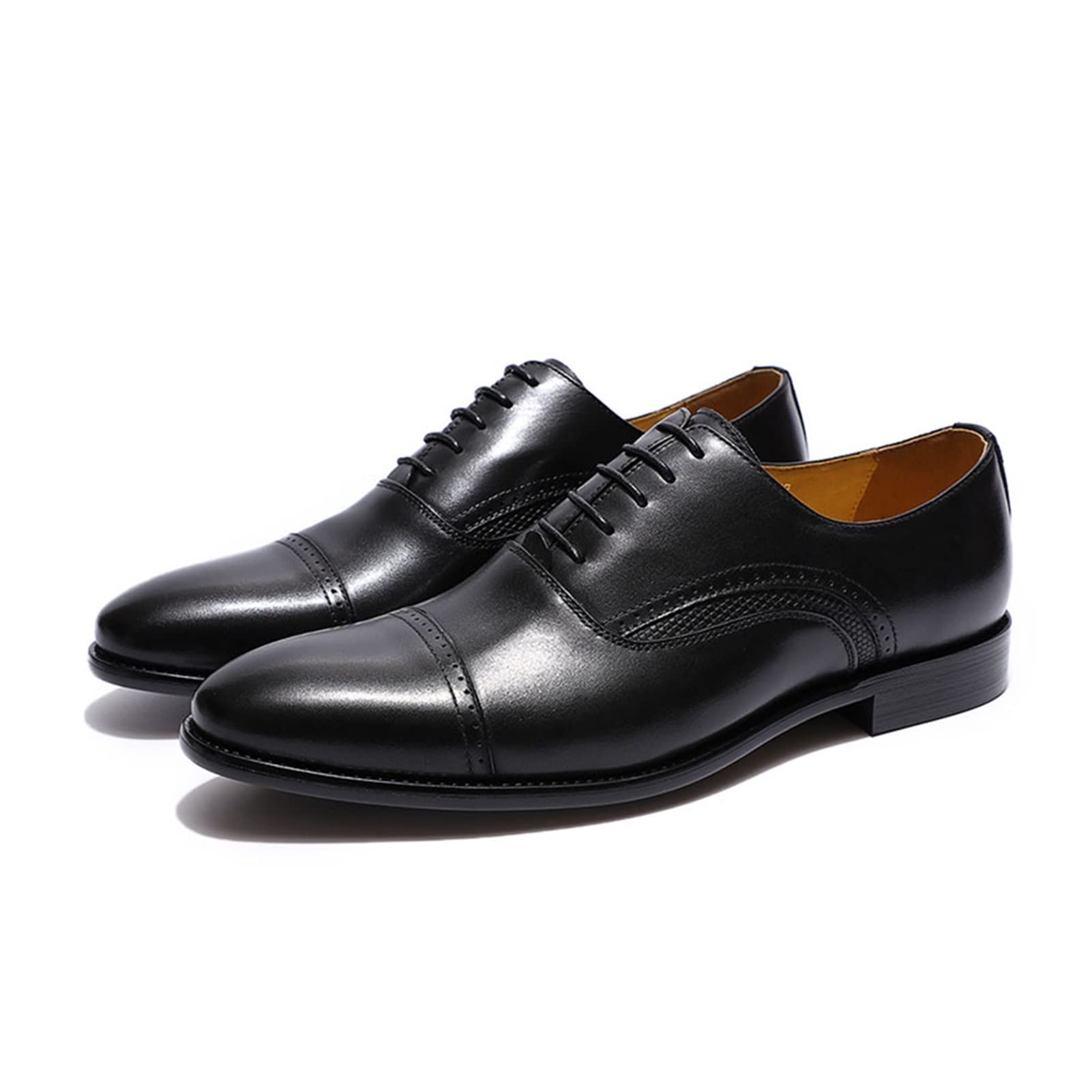 Amazon.co.jp: yxcue. Handmade Genuine Leather Men's Dress Shoes