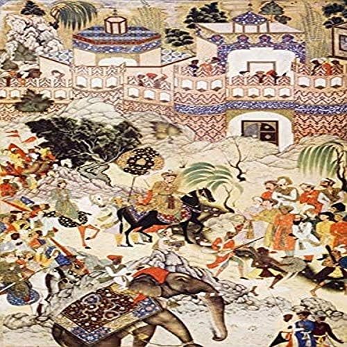Akbar Khans Entry Into Surat 1572 By Farrukh Beg From The Book The Outline Of History By HGWells Volume 2 Published 1920 Poster Print (11 x 19) image 2