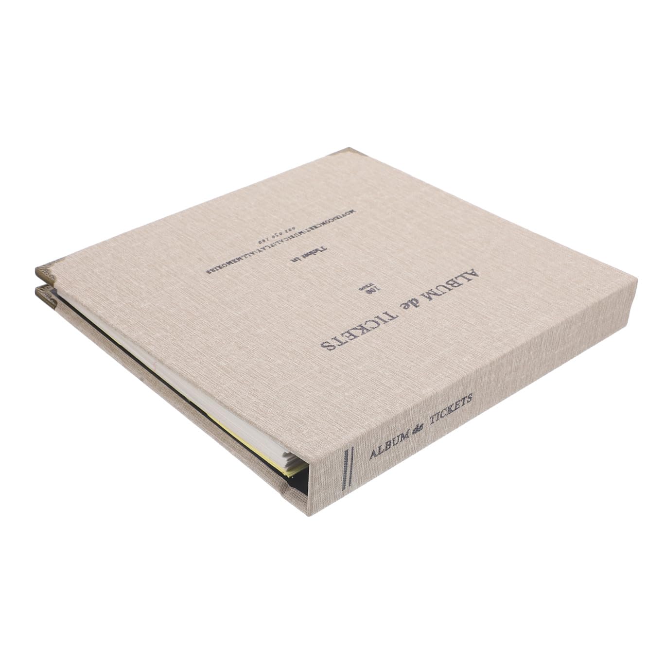 Album porte-ticket multifonction pour stopper la perte de souvenirs