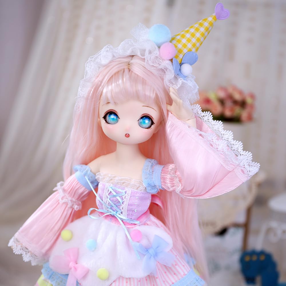 Amazon.co.jp: Meeler BJDドール フルセット1/4 女の子 40cm 球体関節