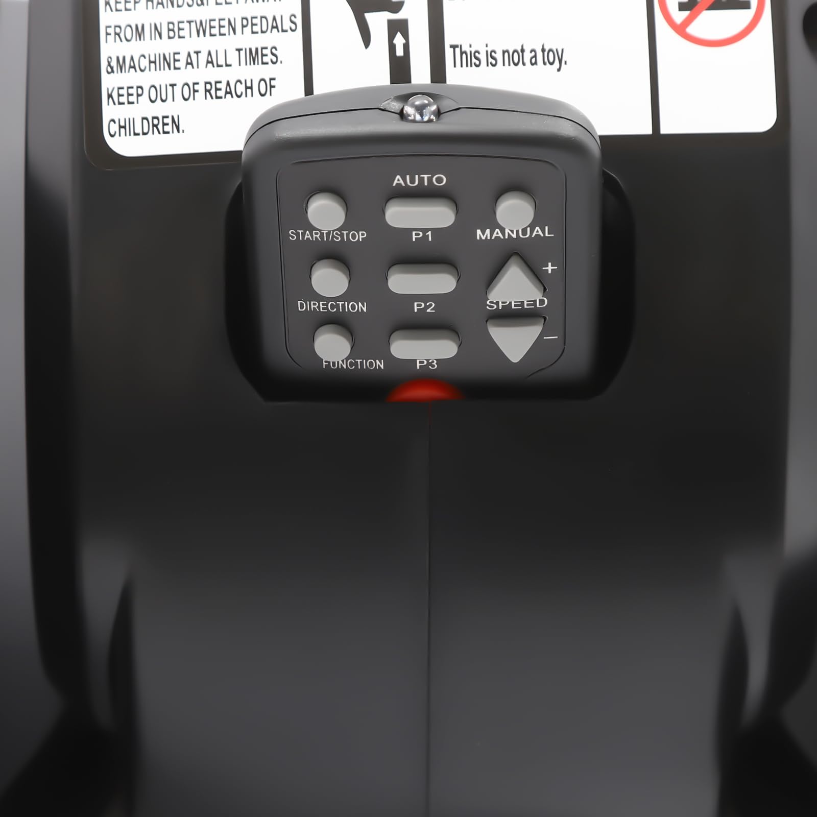 Cyclette elettrico, 50 W sotto la scrivania, trainer ellittico motorizzato per gambe con telecomando e display, 5 velocità per anziani e adulti
