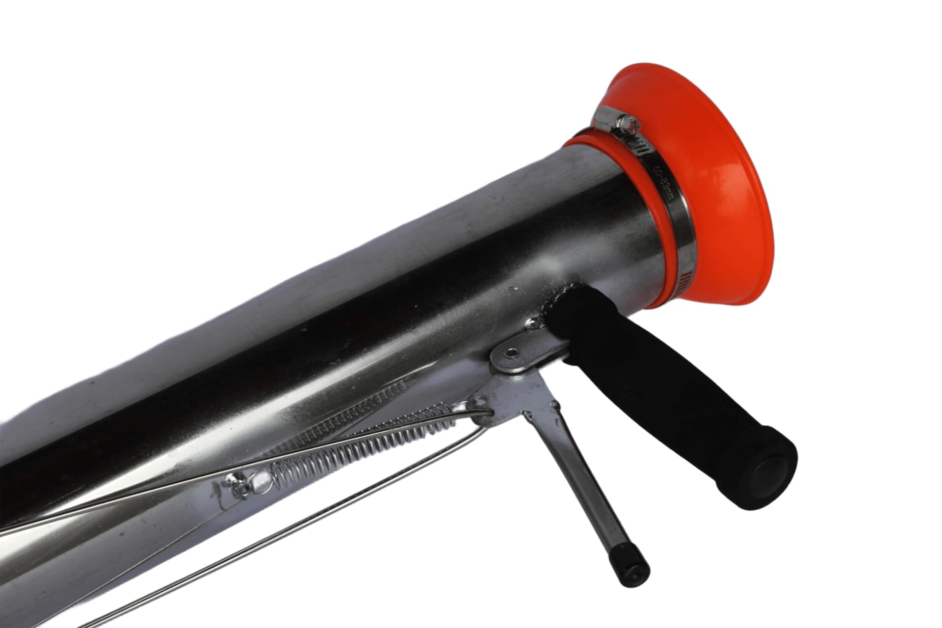 PIANTATORE VELOCE Professionale Inox cou una Leva – Trapiantatore Manuale a Rilascio Automatico per Orto, Piantine e Bulbi – Acciaio Inox
