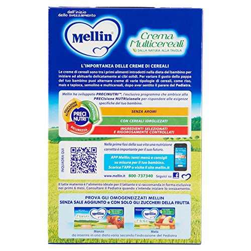 Mellin Crema Multicereali - 200 g