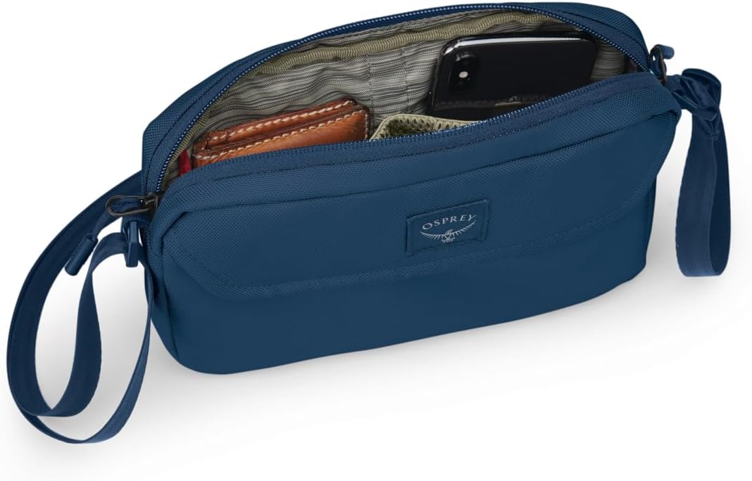 Osprey Aoede 2L Crossbody Bag, Antique Blue - Image 6