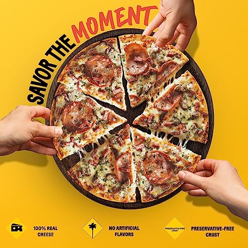 California Pizza Kitchen Sicilian Recipe, Crispy Thin Crust Pizza, 15.5 Oz 100% Real Cheese Pizza, With Genoa Salami Marinara Sauce #TOP3