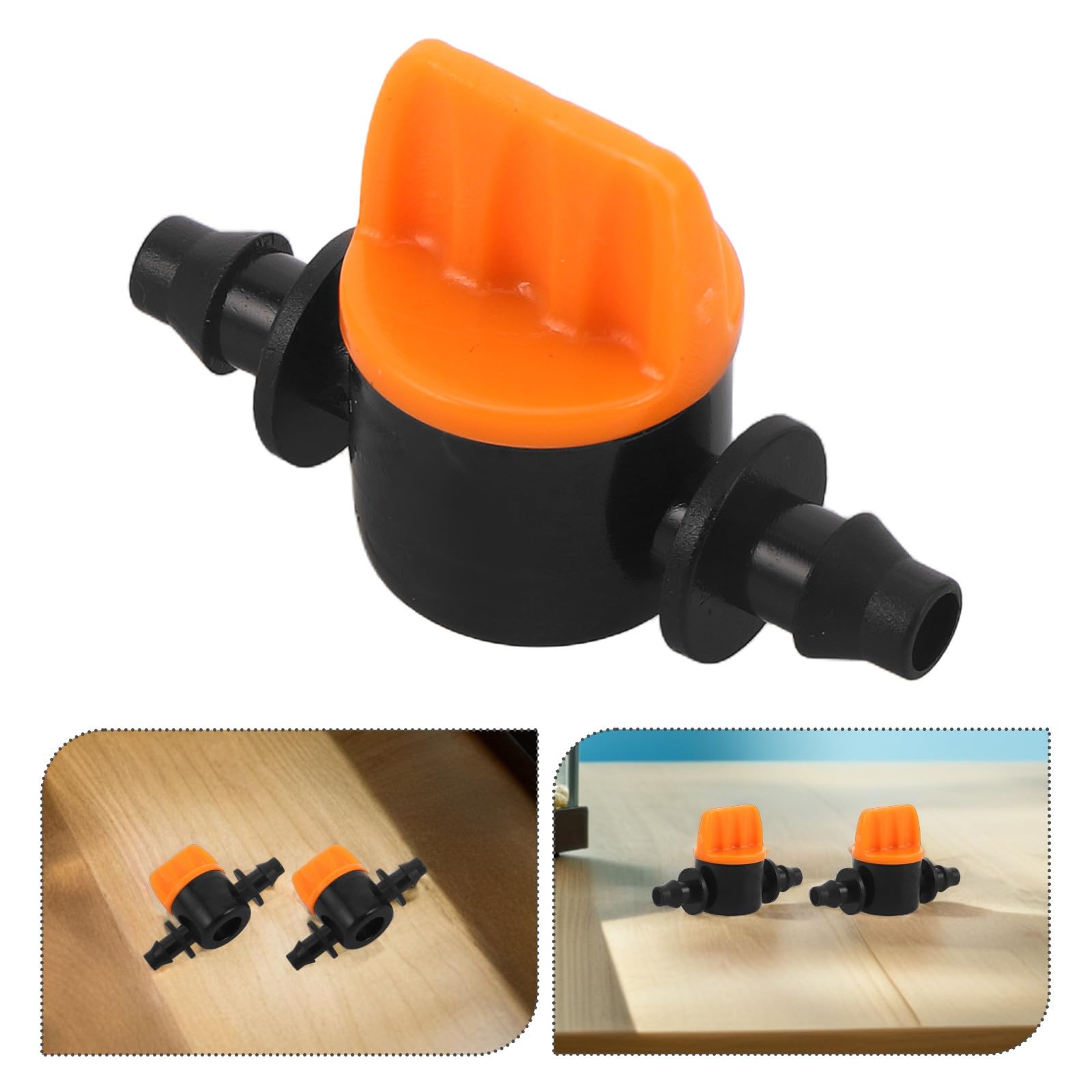 POPETPOP 100 Piezas Válvula de Control de Aire para Acuario Diseño Compacto y Plástico Resistente, Regulador de Flujo Unidireccional para Uso Doméstico en Peceras