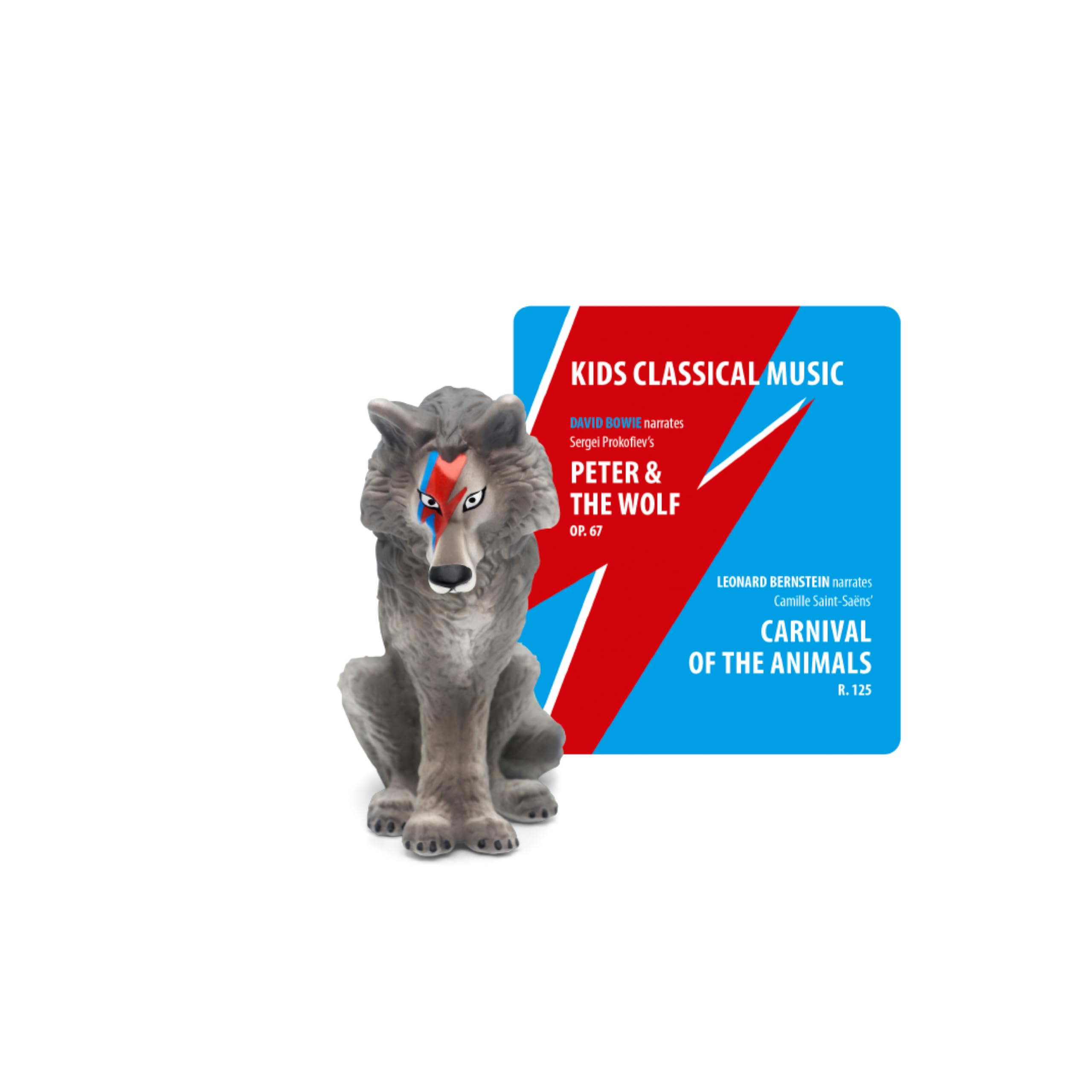 Tonies Kids Classical Music Audio Toy Figurine Featuring Peter & The Wolf and The Carnival of The Animals, narrated by Celebrity Voices