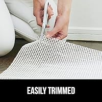 Vista 9 de GORILLA GRIP Strong Rug Pad Gripper, 2.5x13 FT, US Designed, Runner Grips Help Keep Area Rugs Safe and in Place, Slip and Skid Resistant Pads for