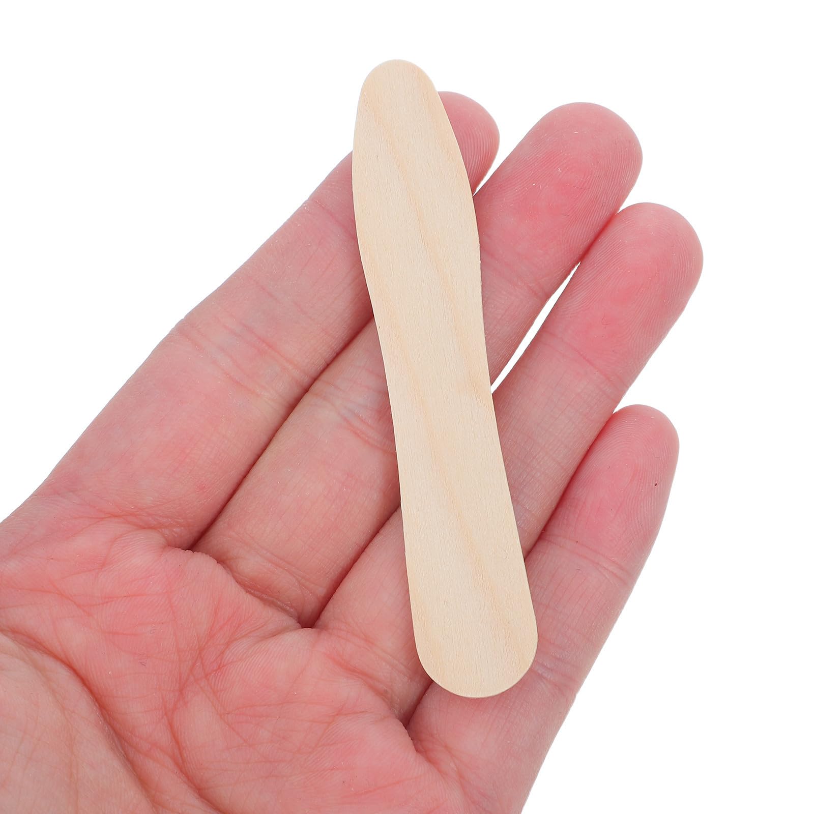 Healeved Cucchiai Monouso in Legno per Gelato e Yogurt, Design Leggero e Igienico, Confezione da 1200 Pezzi, per Feste ed Eventi