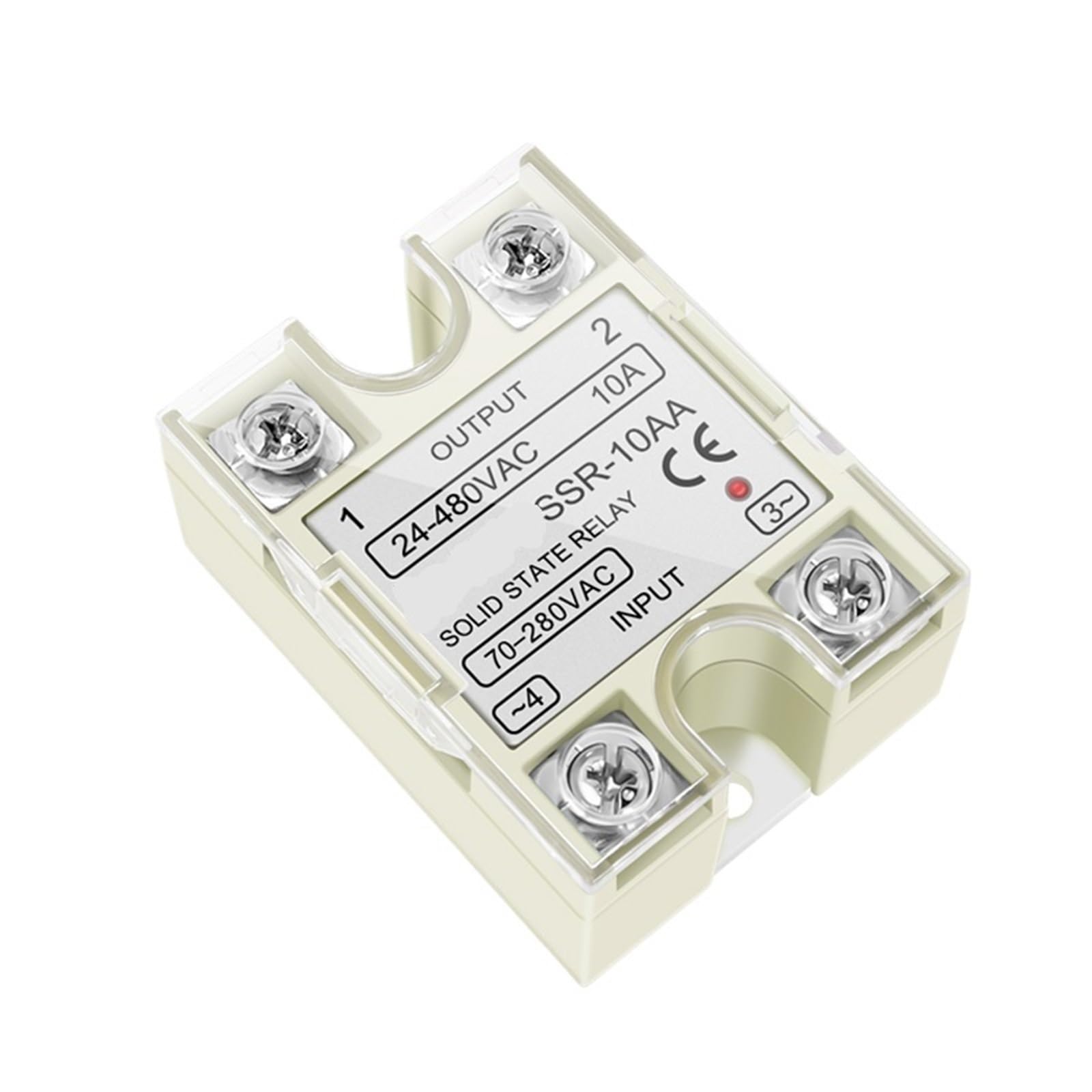 Relé de estado sólido SSR-25AA para control de temperatura AC 5