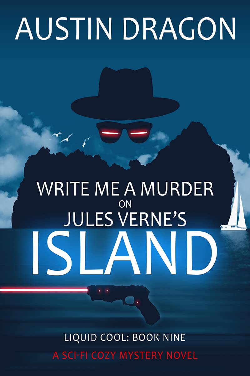 Cover of Write Me a Murder on Jules Verne's Island