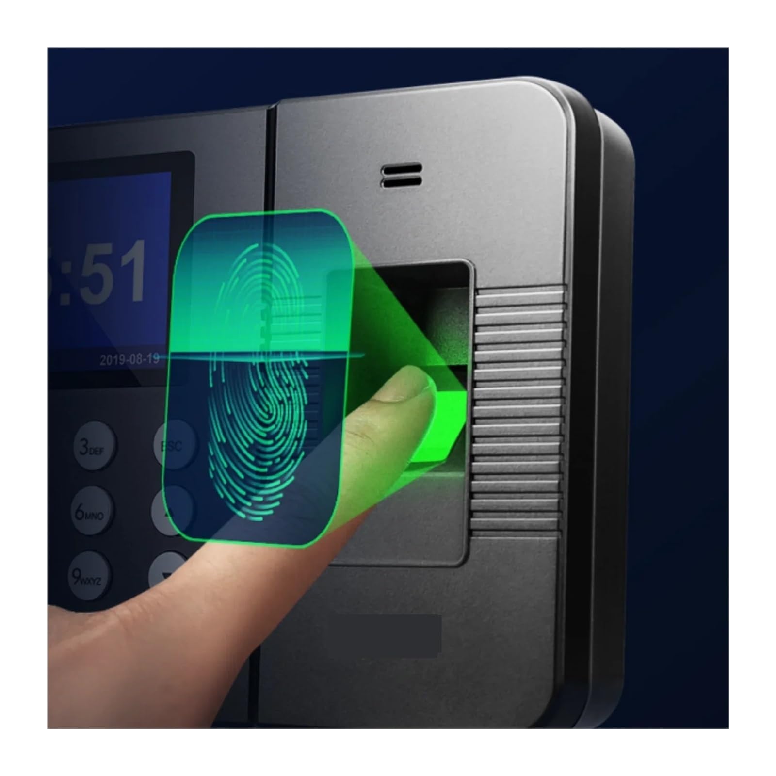 System rejestracji czasu pracy na odcisk palca Rejestrator czasu pracy na biometrii Urządzenie do zarządzania rejestratorem pracowników Urządzenie elektroniczne E3960
