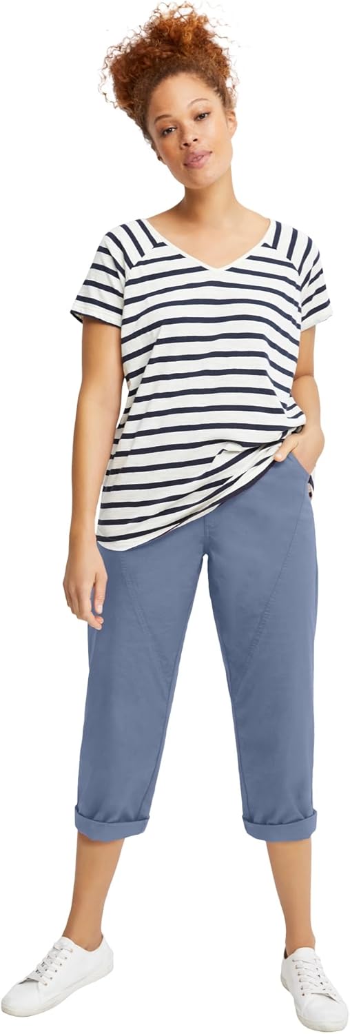 ellos Plus Size Seamed Capris