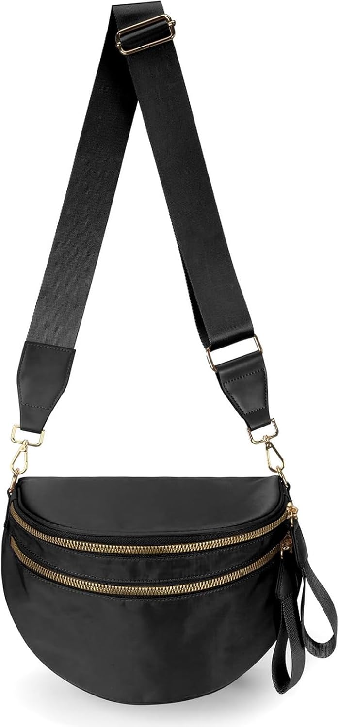 Crossbody Bags Bum Bag for Women Sling Bag Purse with Adjustable Strap