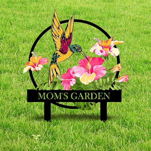 Generisch Personalisierte Gartenstecker mit Text Metall Gartenschilder...