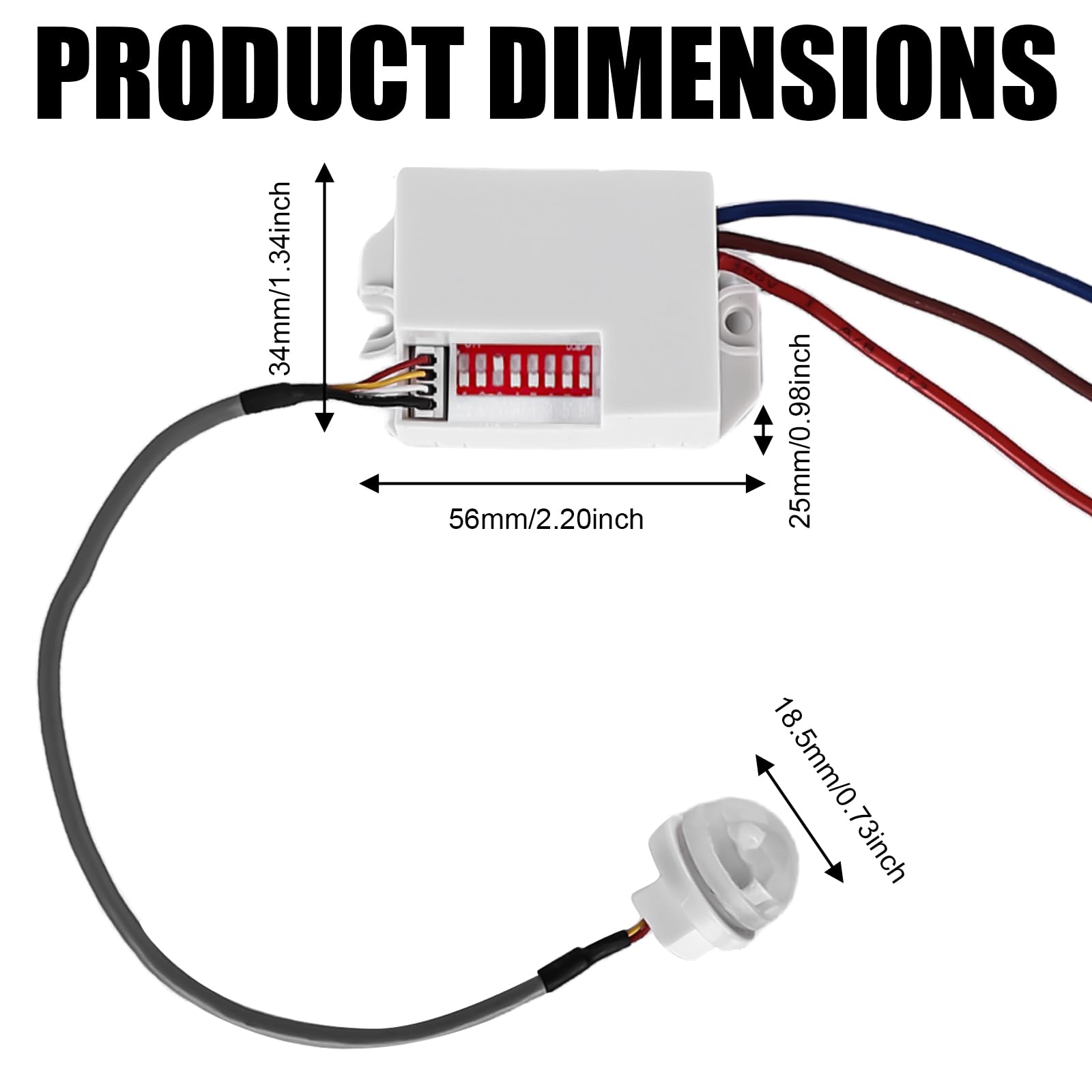 GOOBAY Rilevatore Di Movimento 360°, A Incasso - Foto 3