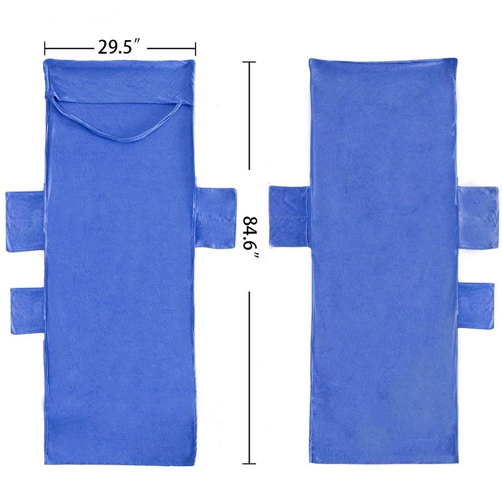 DoMii Lightweight Microfibre Lounge Chair Beach Towel Cover Recliners Towel with Side Pockets for Holidays Sunbathing 84.6