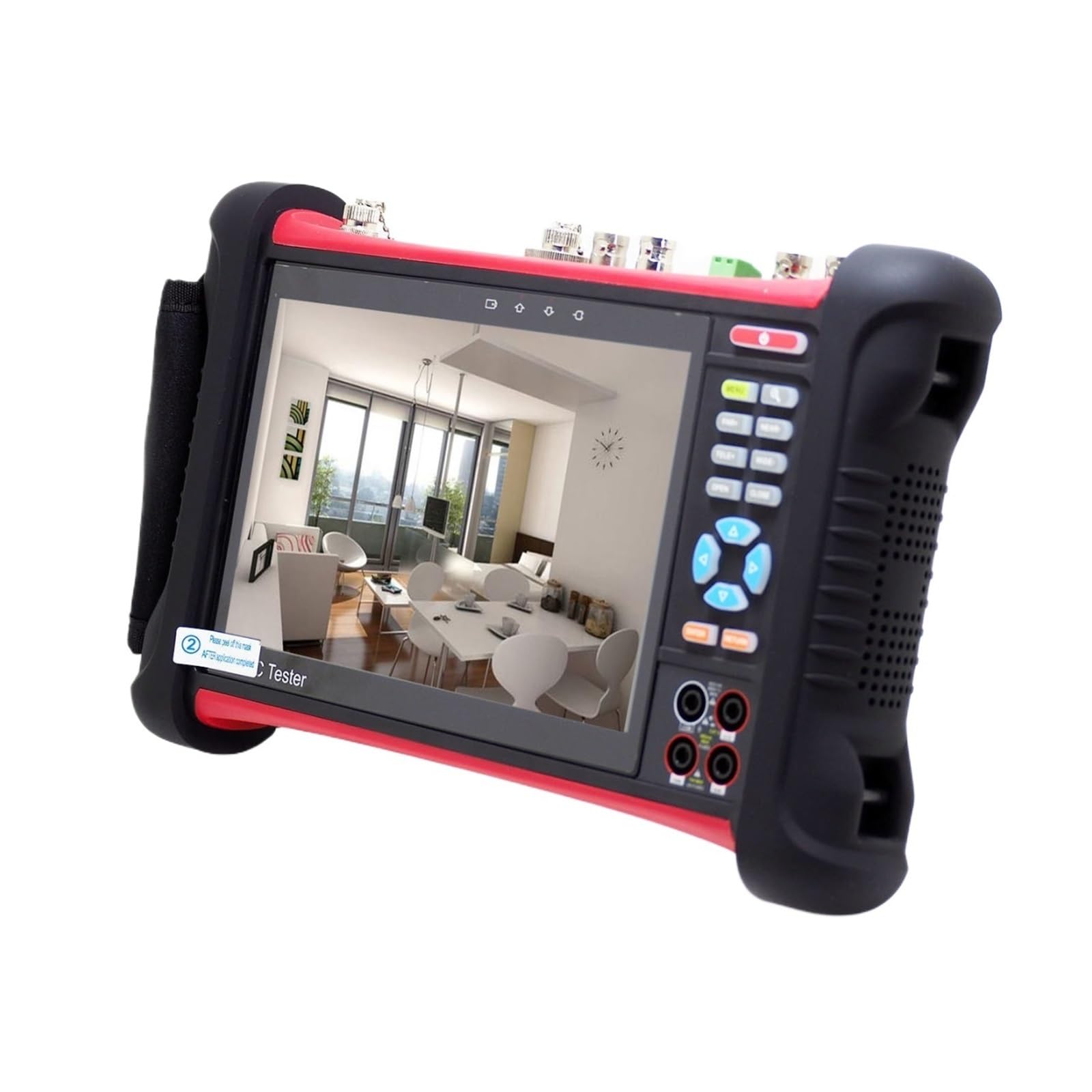 CCTV Tester, 7inch CCTV Test Monitor X7 Series Camera Tester 8MP TVI AHD CVI SDI Cctv Rj45 Tdr Multimeter(X7 ADHS)