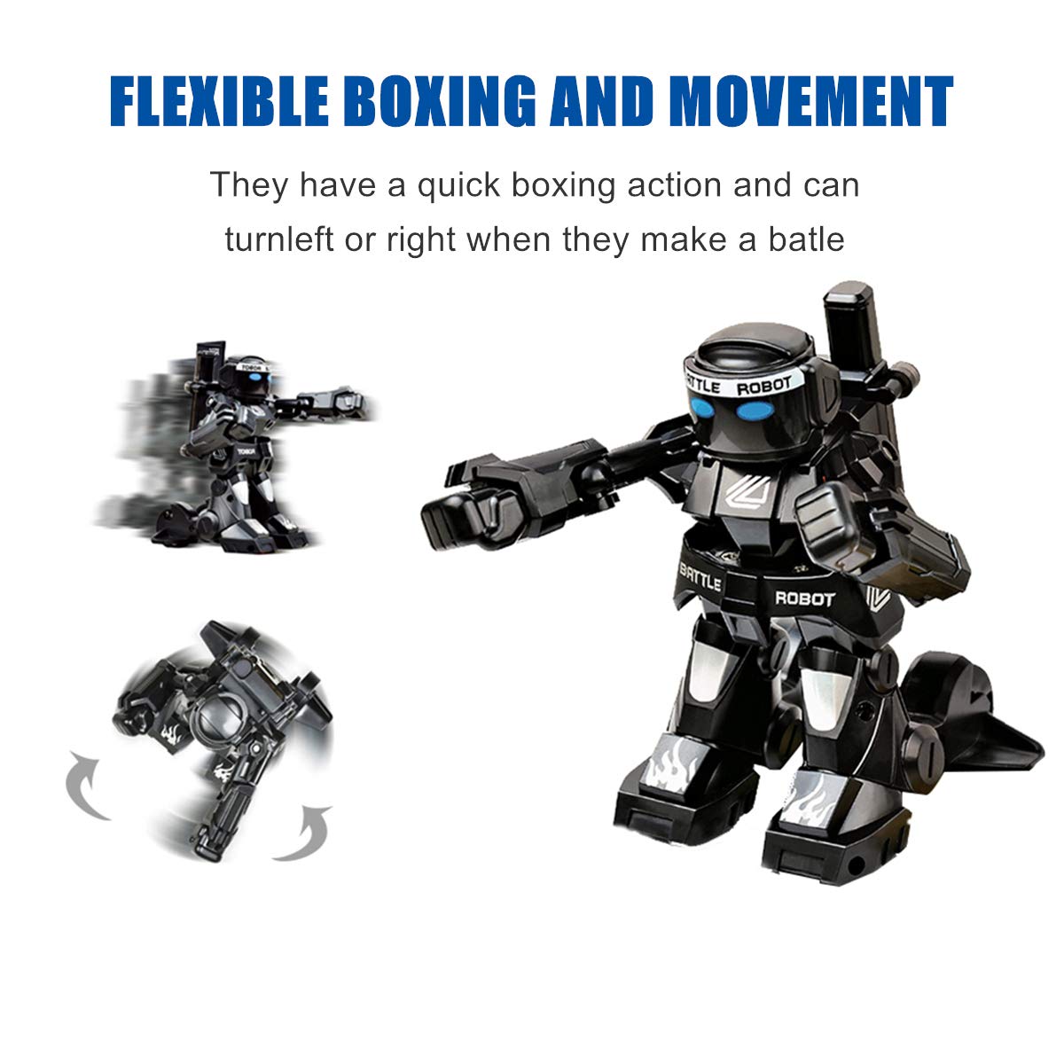 Amazon.co.jp: XIAOKEKE 2.4G RCロボットバトルボクシングロボット（2
