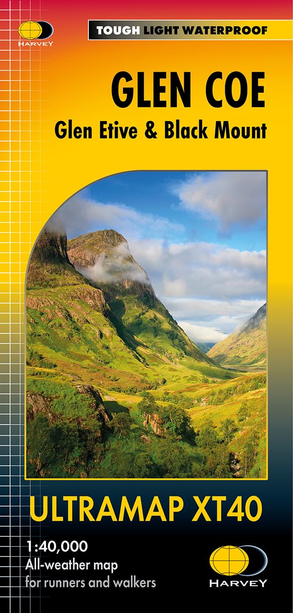 Glen Coe Ultramap XT40 - Glen Etive & Black Mount