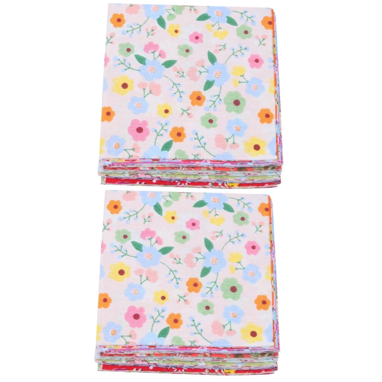 DOITOOL 2 Series Tela De Algodón Para Manualidades Diy Estampados Únicos Para Costura Y Decoración 50 Piezas*2