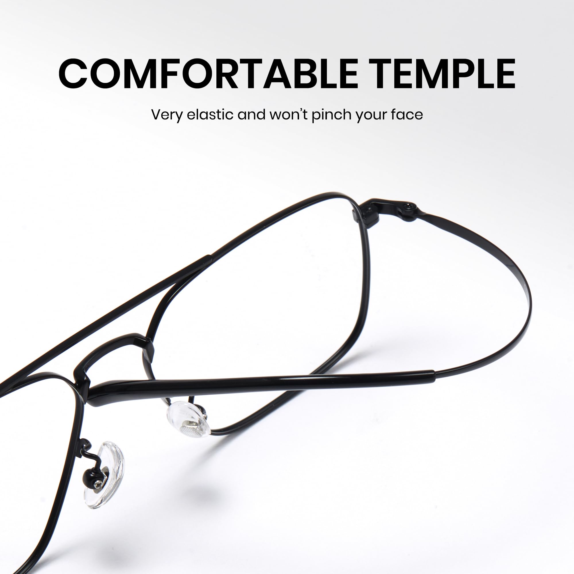 Cyxus Nerd-Brille Ohne Stärke Herren Damen Modische Brillenfassung 8141