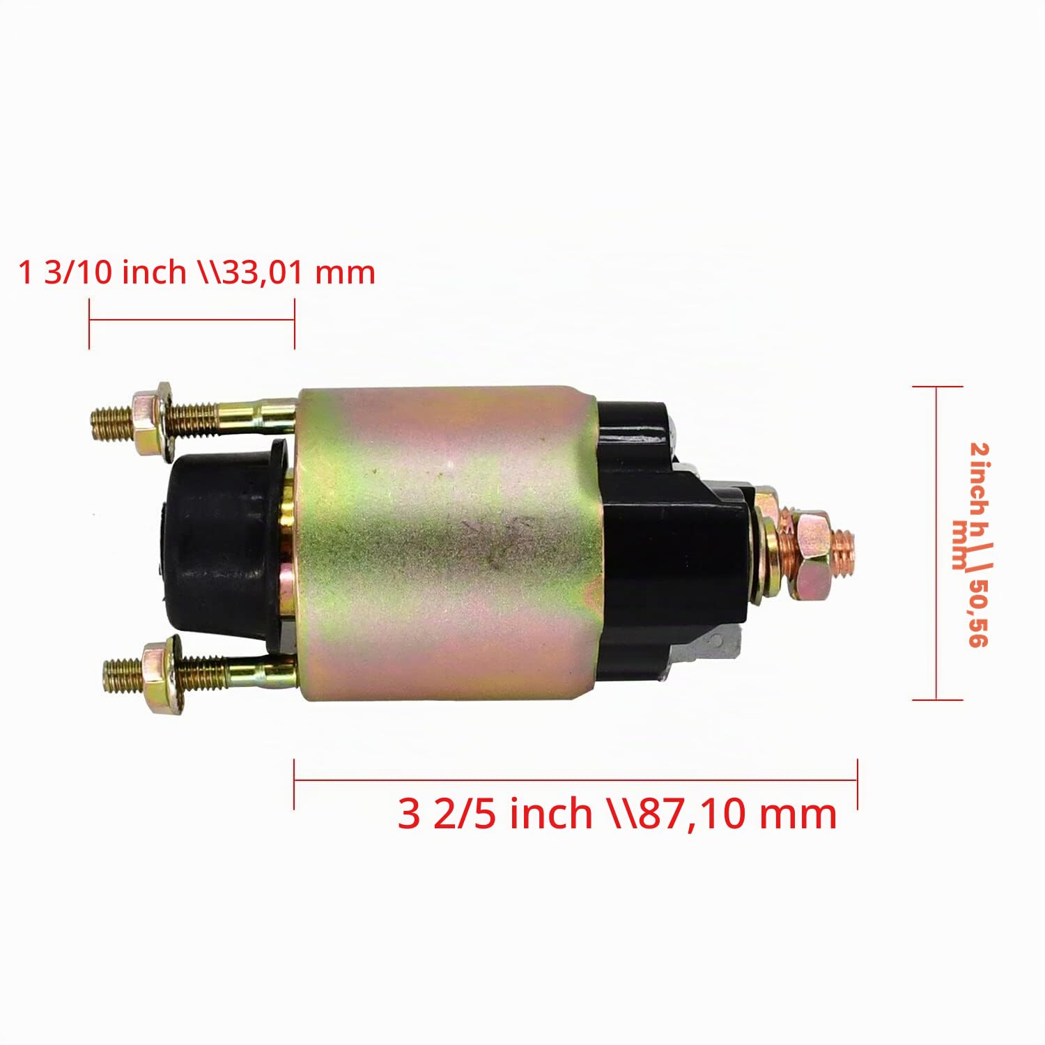 053400-8510 Solénoïde de Démarreur 12V pour Denso 128000-1310 128000-1311 128000-2621 128000-2860 128000-2861 128000-2862 128000-2890 128000-4020 128000-4030 128000-8890