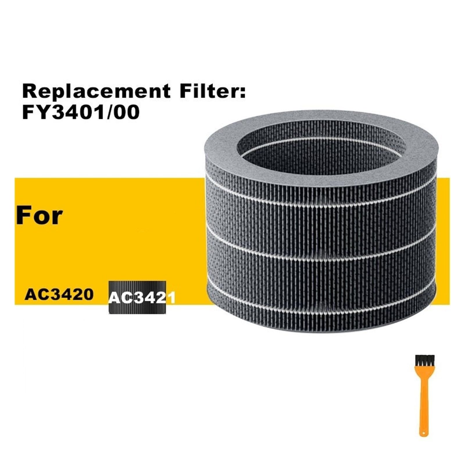 Piezas De Accesorios De Repuesto De Filtro De Humidificación Compatible With Philips FY3401/00 3400 Series AC3420 AC3421