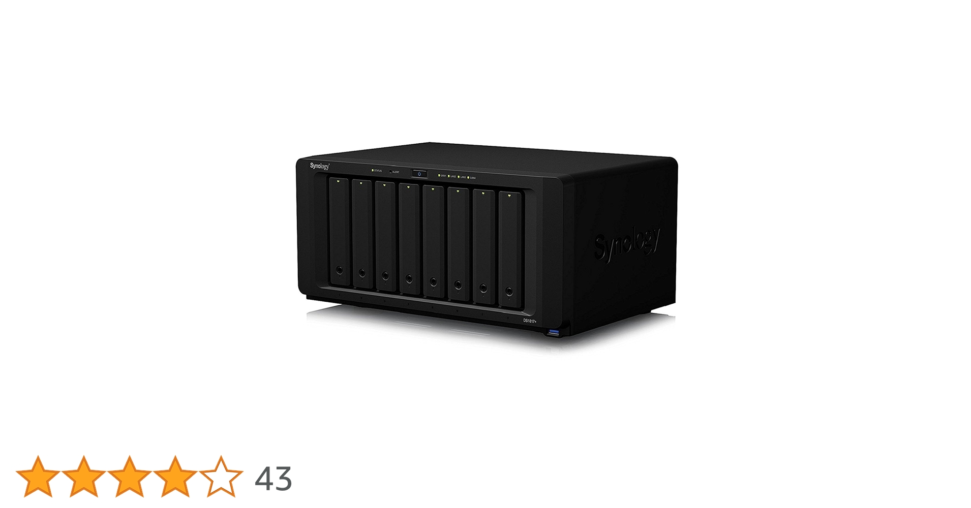 Amazon.co.jp: 【NASキット】Synology DiskStation DS1817+ [8ベイ